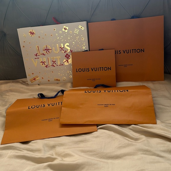 Louis Vuitton Handbags - Bundle of Louis Vuitton Shopping Bags ✨